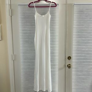 SKIMS White Maxi Dress